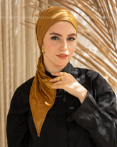 Metalic Easy Scarf Gold
