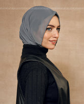 Gray Mini Scarf