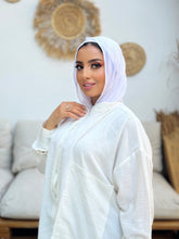 White Mini Scarf