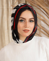 Red zibra Mini Scarf