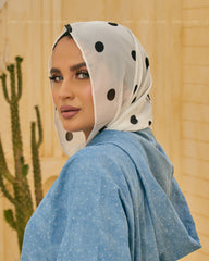 White Bolka Dots