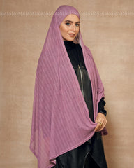 Lavander hejab with bndana